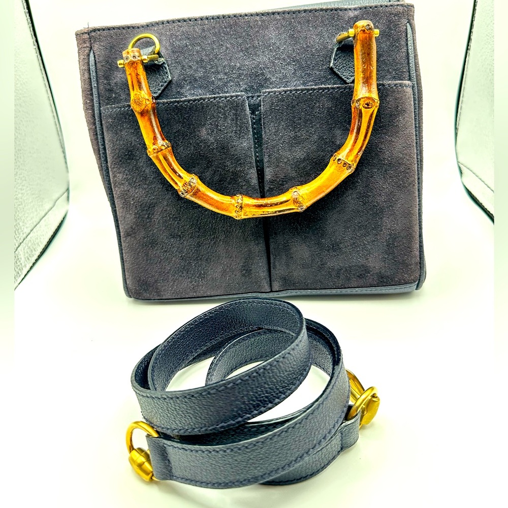 Gucci suede purse, Tom Ford era